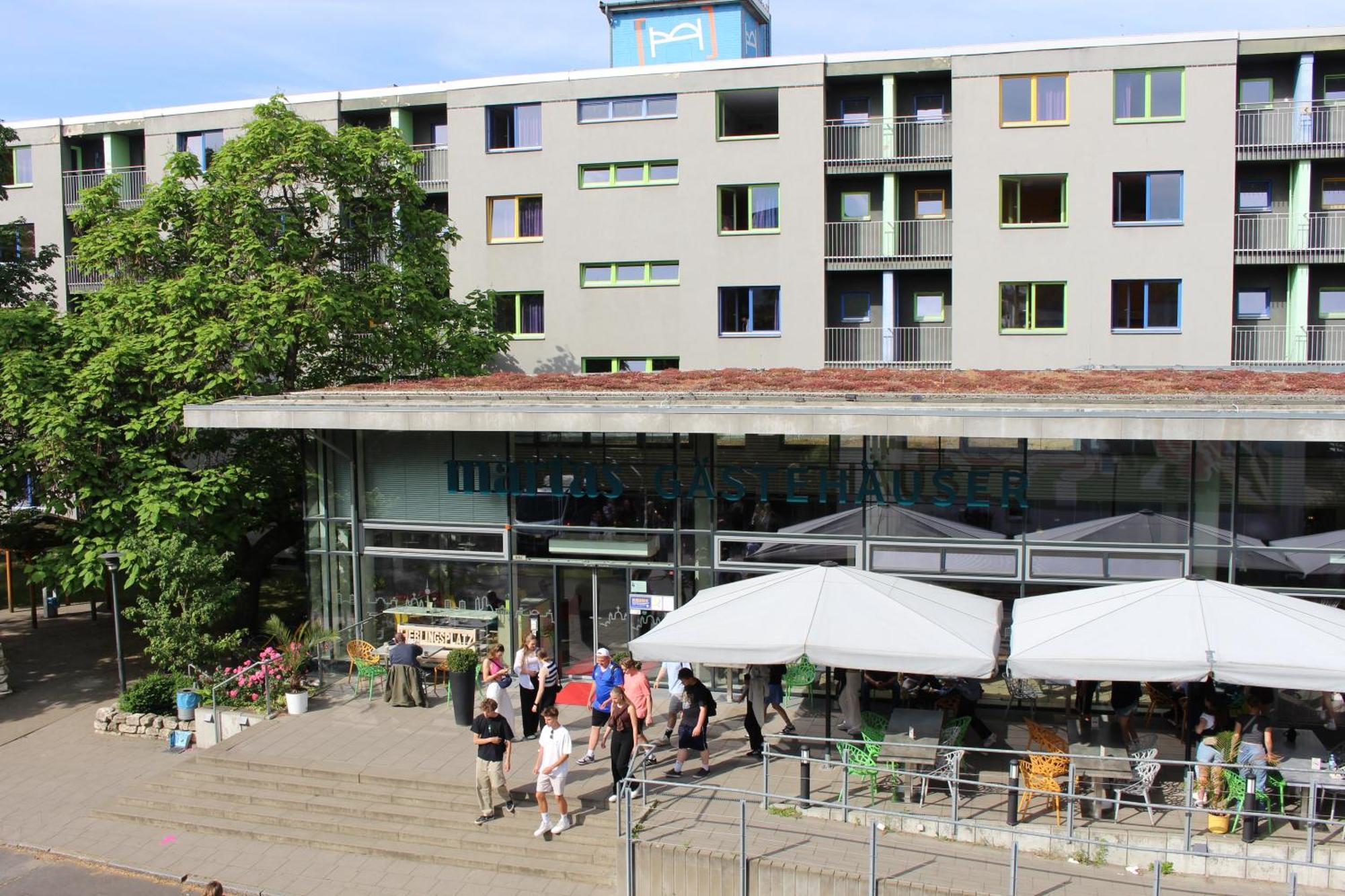 Martas Gastehauser Hauptbahnhof Berlin Ehemals Jugendgastehaus Buitenkant foto